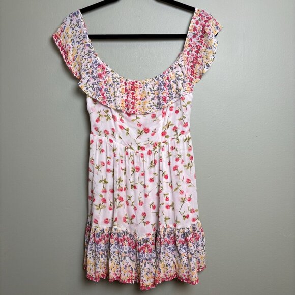Reformation Dresses & Skirts - Reformation Womens Floral Dress Size 6 Mini Fairy Feminine Flowy Spring Party‎